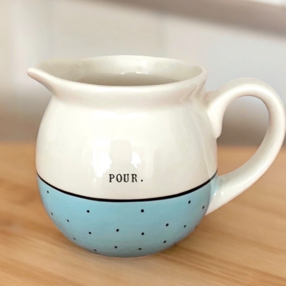 Rae Dunn Pour Ceramic Creamer Pitcher